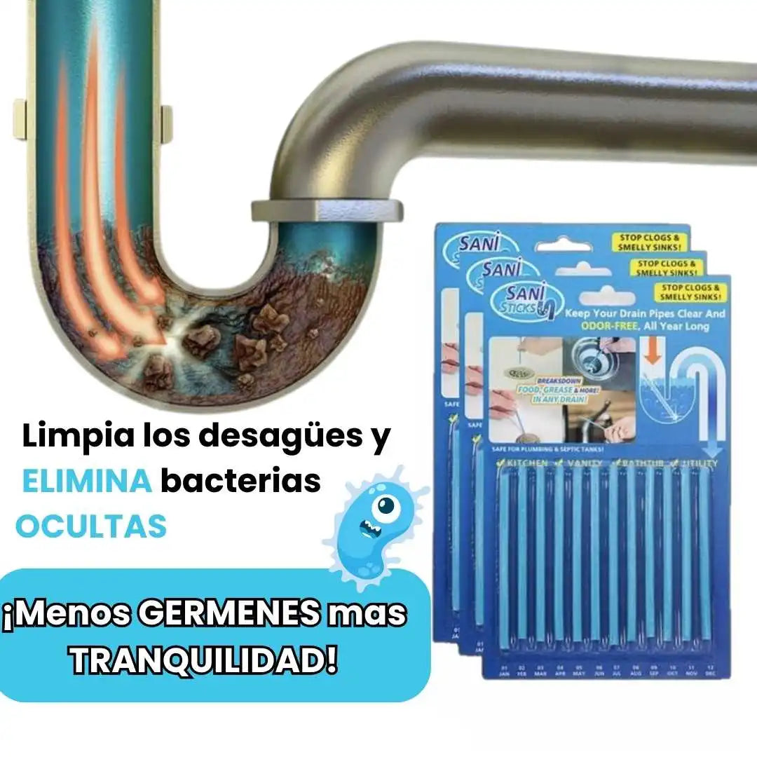 Limpiador de Desagues Paga 12 Lleva 24