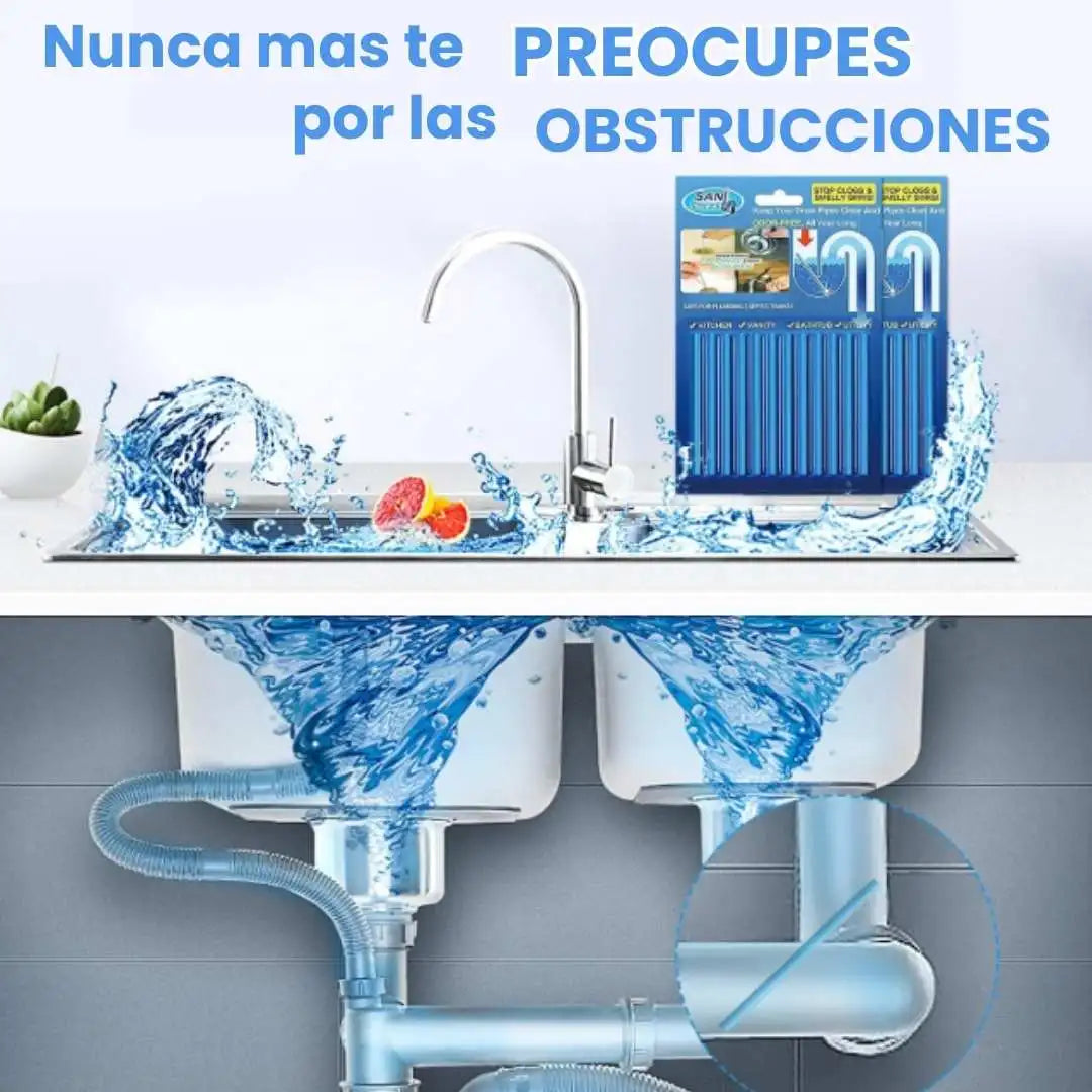 Limpiador de Desagues Paga 12 Lleva 24