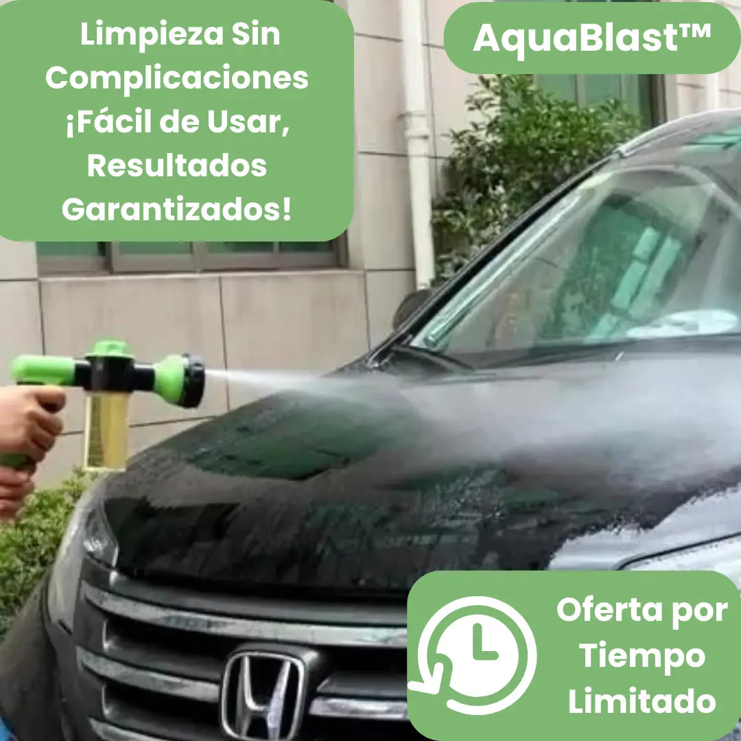 AquaBlast™ PISTOLA DE HIDROLAVADO