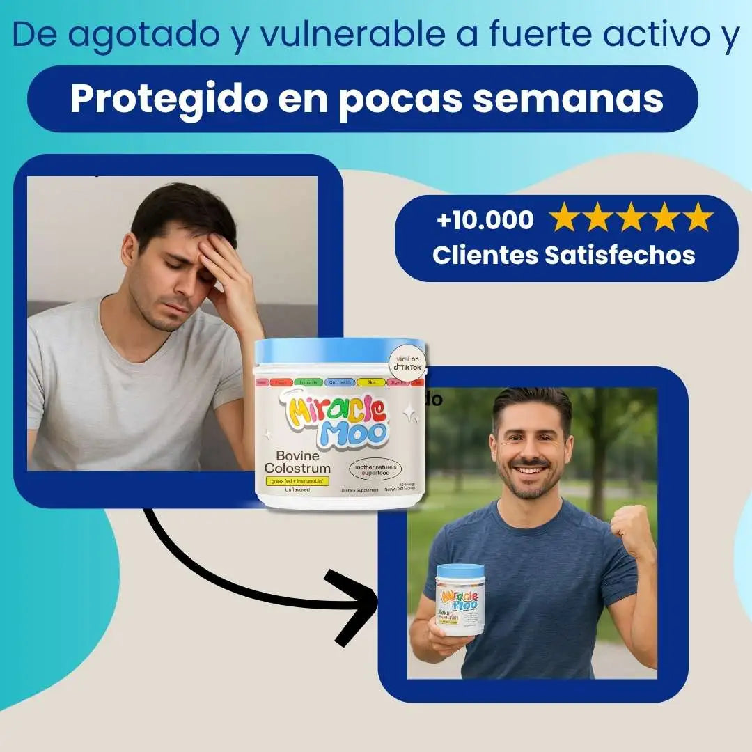 MIRACLE MOO® CALOSTRO BOVINO