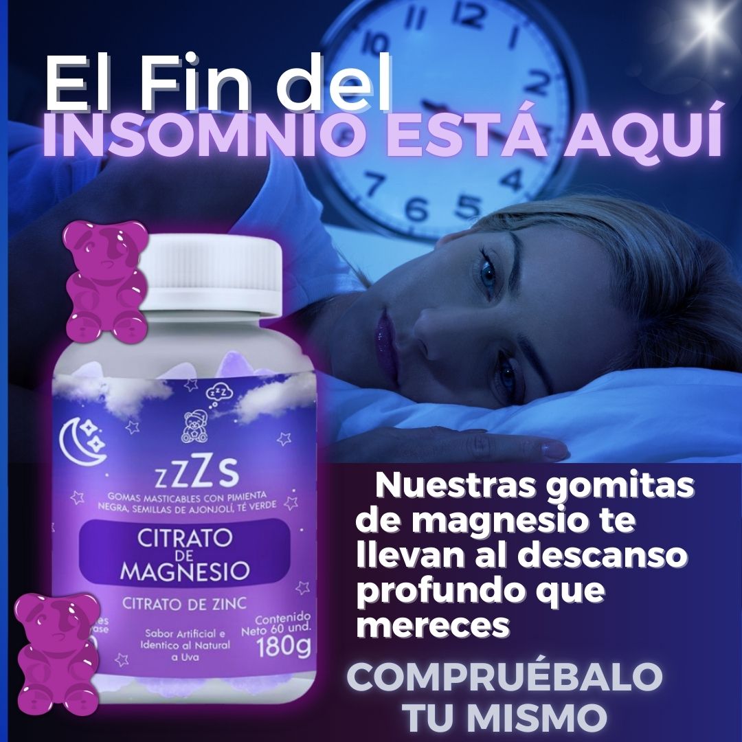 SleepyZ™ Gomitas de Citrato de Magnesio