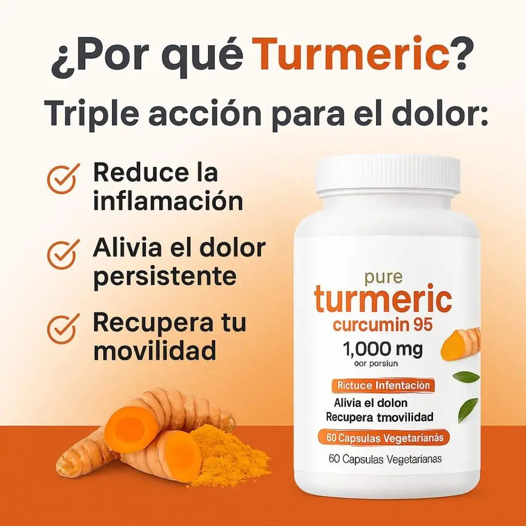 TUMERIC CURCUMA x120 Capsulas