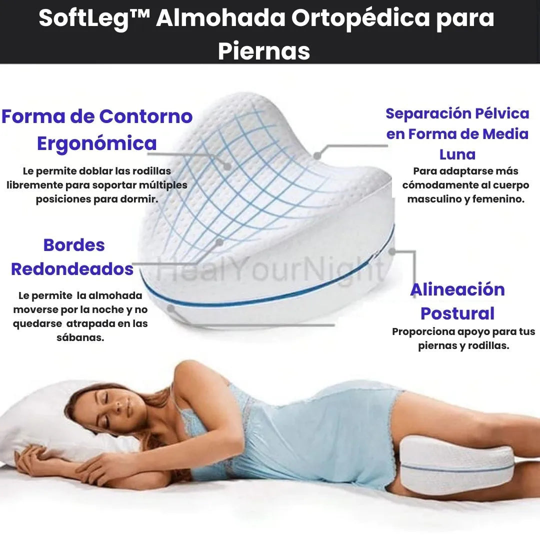 SoftLeg™ Almohada ortopédica para piernas