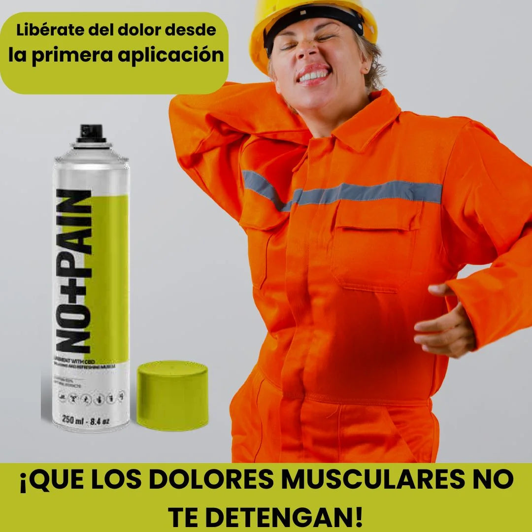 NO+PAIN™ SPRAY PARA EL DOLOR MUSCULAR