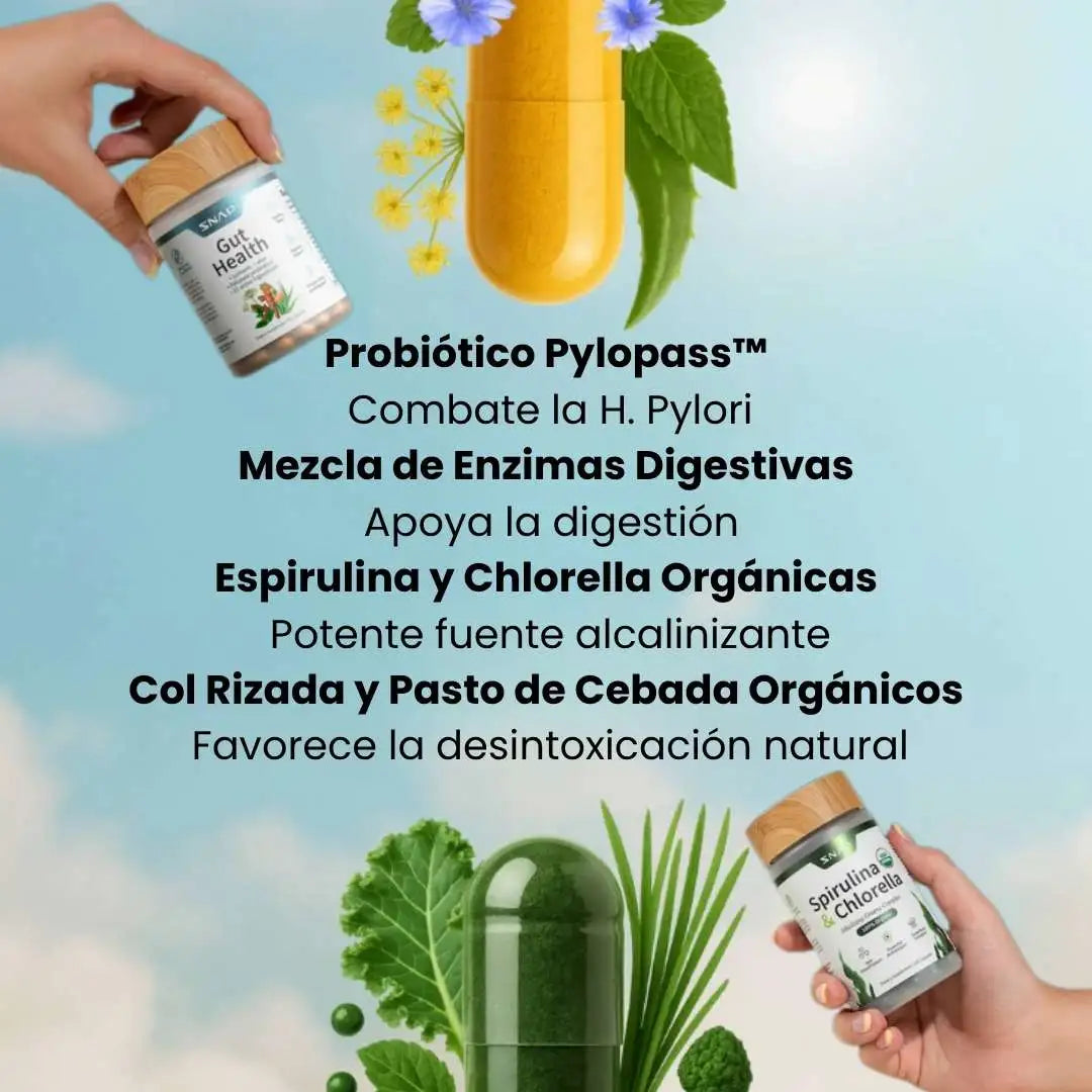 Gut Health+Spirulina & Chlorella
