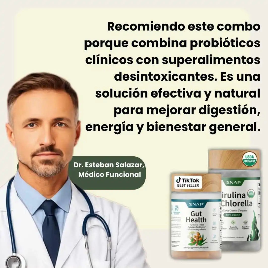 Gut Health+Spirulina & Chlorella