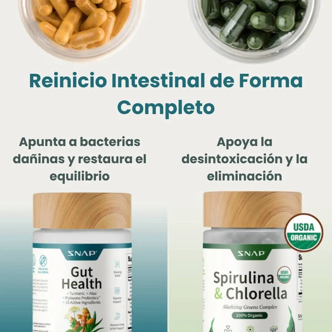 Gut Health+Spirulina & Chlorella