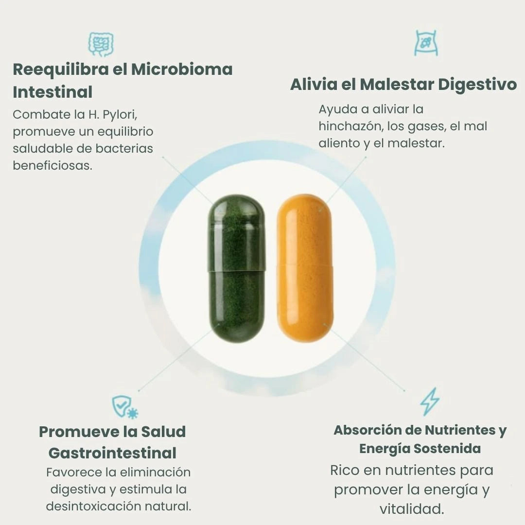 Gut Health+Spirulina & Chlorella