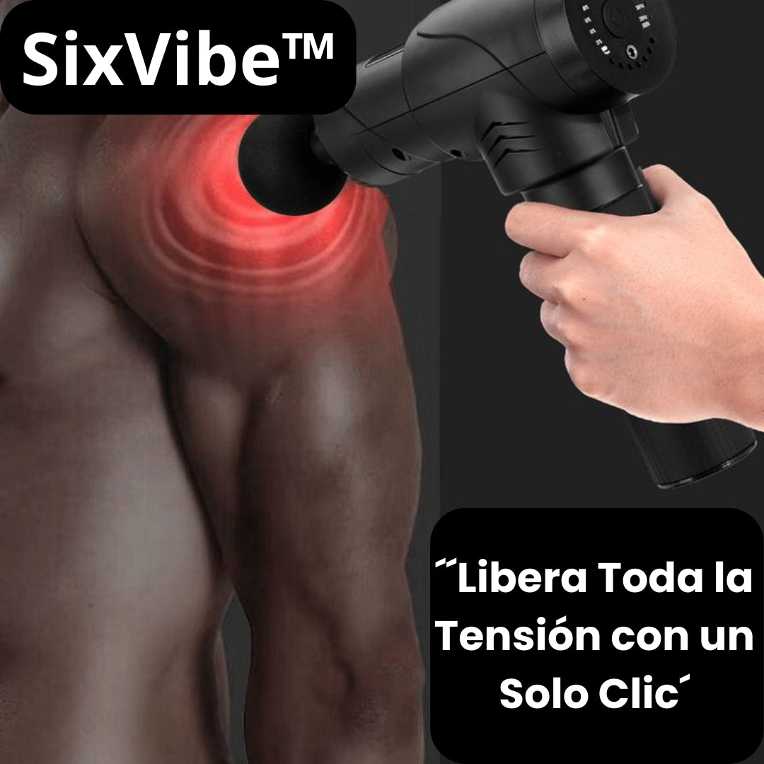SixVibe™ Masajeador percusión 6 piezas