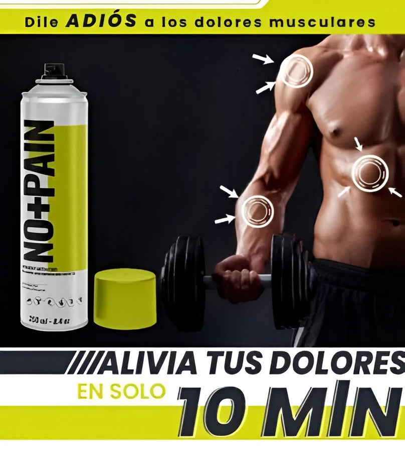 NO+PAIN™ SPRAY PARA EL DOLOR MUSCULAR