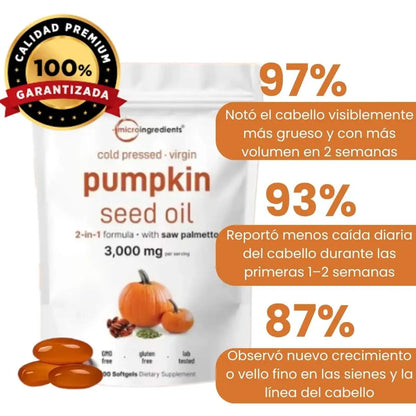 Pumpkin Seed Oil (Aceite de Semillas de Calabaza )