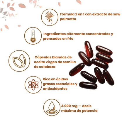 Pumpkin Seed Oil -Aceite de Semillas de Calabaza