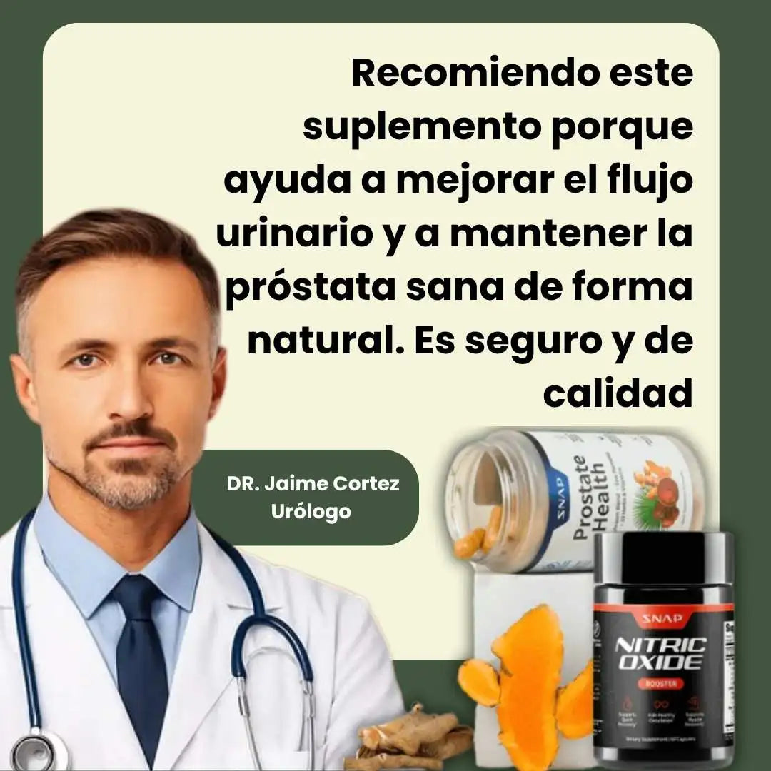 Prostate Health + Oxido Nitrico