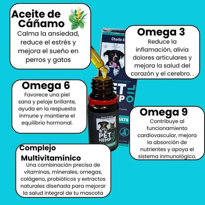 PET HEM OIL Adios al estres y ansiedad de tu Peludito