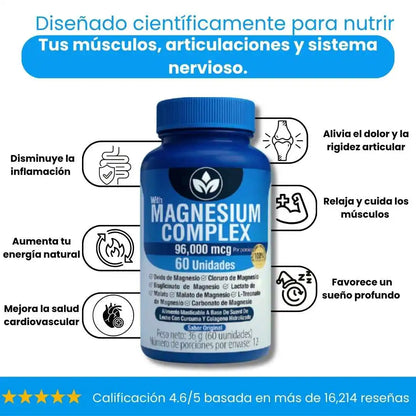Magnesium Complex® 7 Tipos de Magnesio