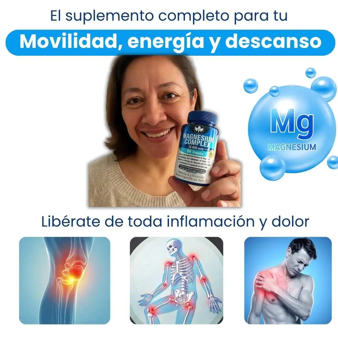 Magnesium Complex® 7 Tipos de Magnesio
