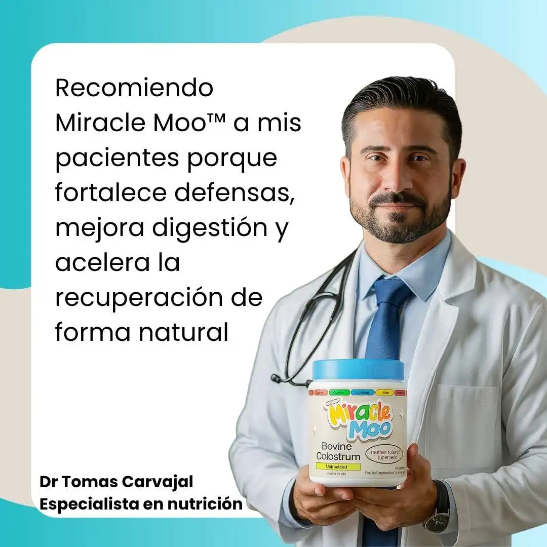 MIRACLE MOO® CALOSTRO BOVINO