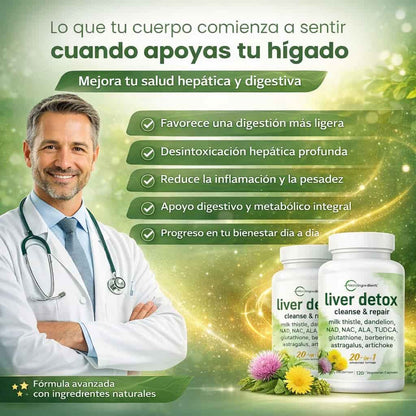 Liver Detox® - 120 Capsulas