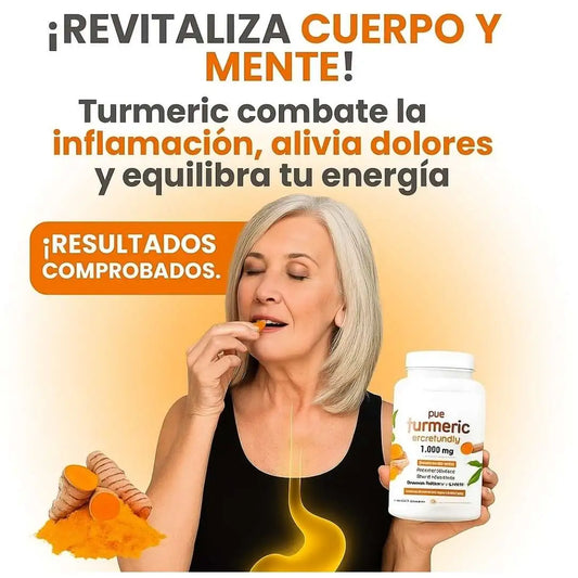 TUMERIC CURCUMA x120 Capsulas