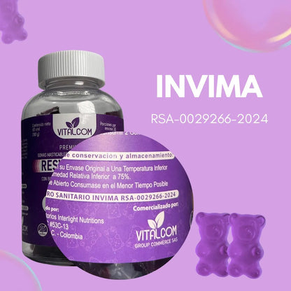 GOMITAS RESVERATROL VITALCOM X60