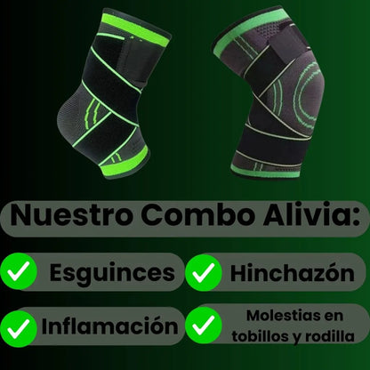 Ankle-Pro™ Combo Rodillera + Tobillera